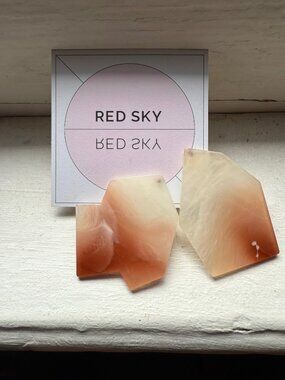 Shop Red Sky Acetate 'Shape' Earrings